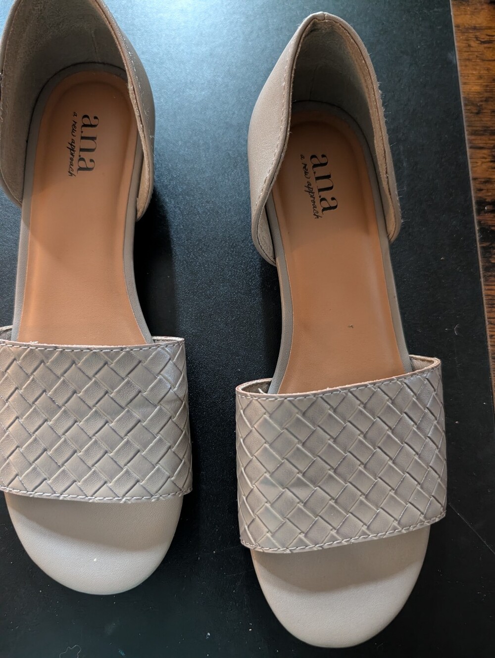 a.n.a D'Orsay Sandals in Beige